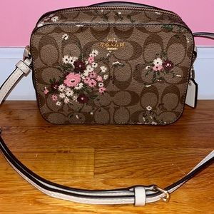 Floral Print Coach Crossbody